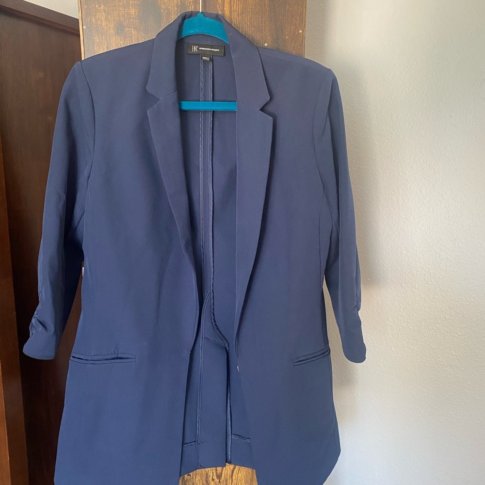 Blue Boyfriend Blazer